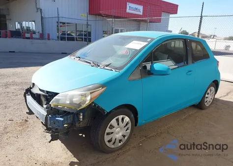 2015 Toyota Yaris L из США, поврежденный, VIN VNKJTUD34FA036145